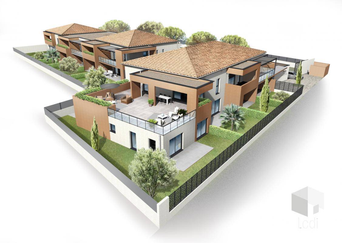 Image de l'annonce MONTÉLIMAR, Appartement de 77m2 avec jardin