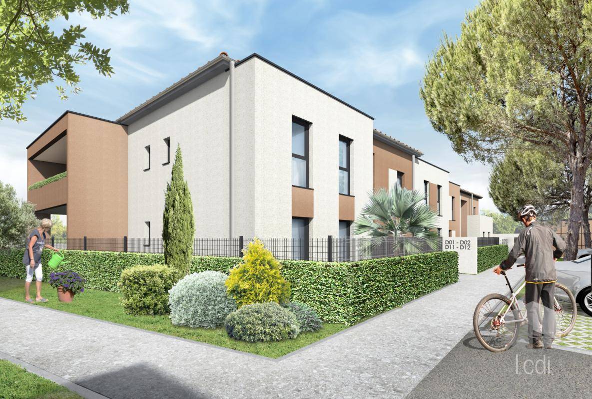 Image de l'annonce MONTÉLIMAR, Appartement de 49m2 avec jardin
